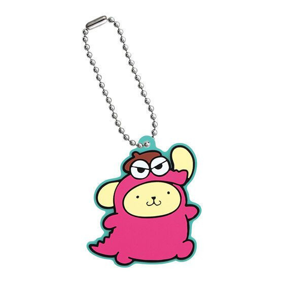 2A347『現貨』蠟筆小新x三麗鷗軟膠吊飾 BANDAI 扭蛋 轉蛋 