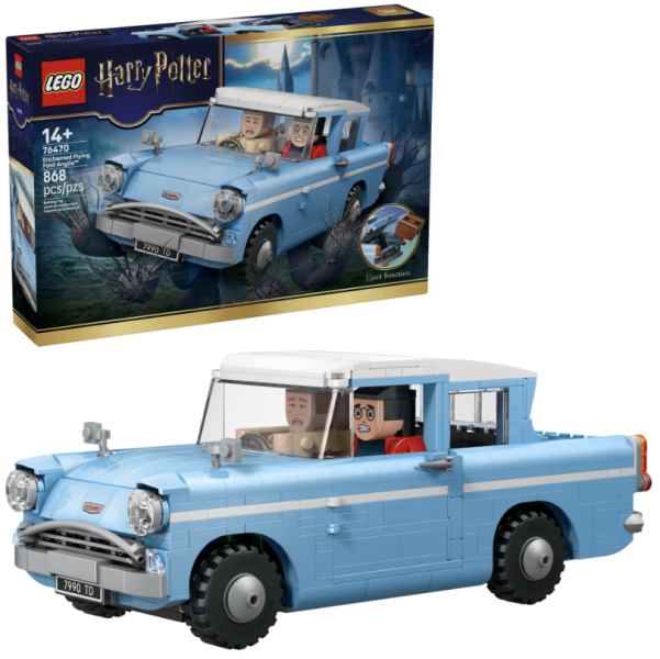 『現貨』LEGO 76470   哈利波特 魔法飛天車 Ford Anglia™  盒組 