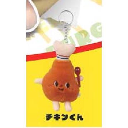 5A554『現貨』漢堡君與好朋友玩偶吊飾  aopop  扭蛋   轉蛋 