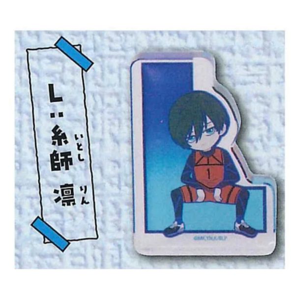 2A612『現貨』藍色監獄人物FONT壓克力 Standstones 扭蛋 轉蛋 