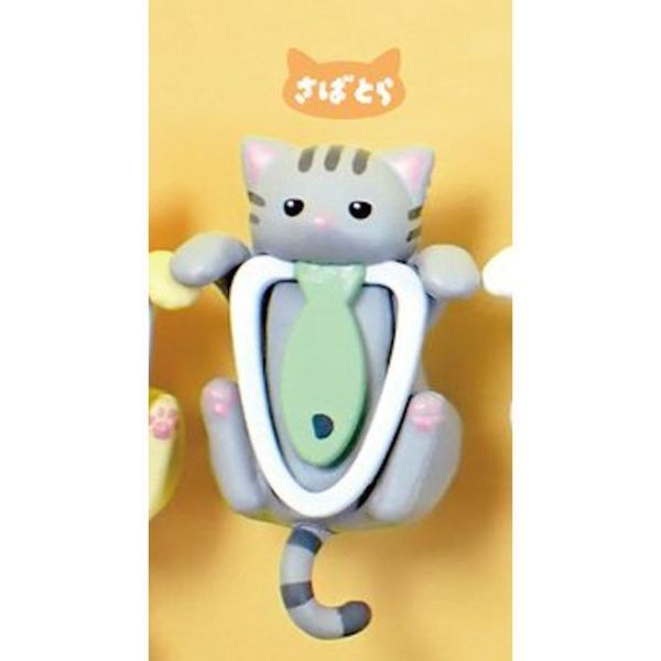 5A816『現貨』貓咪多功能夾子  Bright link  扭蛋   轉蛋 