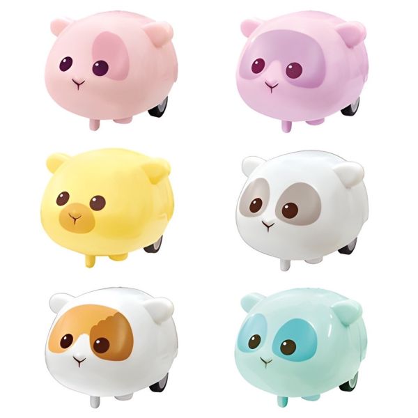 egb485『現貨』corocoro豚鼠回力車 扭蛋 轉蛋 