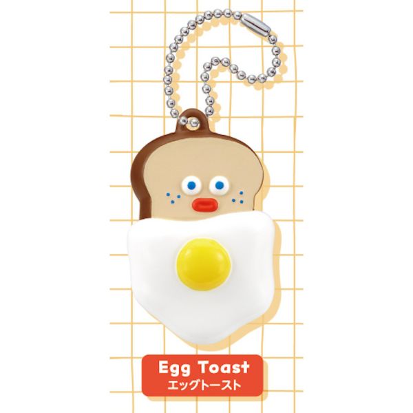 4A348『現貨』早午餐兄弟扁扁公仔吊飾 T-ARTS 扭蛋 轉蛋 