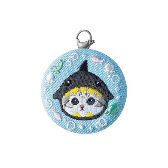 2A598『現貨』貓福珊迪刺繡吊飾 BANDAI 扭蛋 轉蛋 