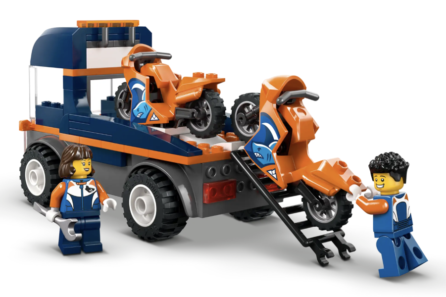 『現貨』LEGO 60491 City 摩托車運輸車 盒組 