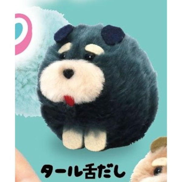 5A953『現貨』加大毛呼呼雪納與鮑伯吊飾  AMUSE 扭蛋   轉蛋 