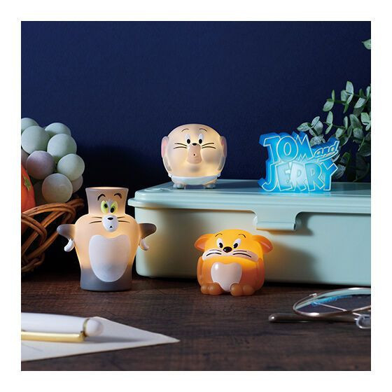 3A719『現貨』湯姆貓與傑利鼠發光公仔P2 BANDAI 扭蛋 轉蛋 