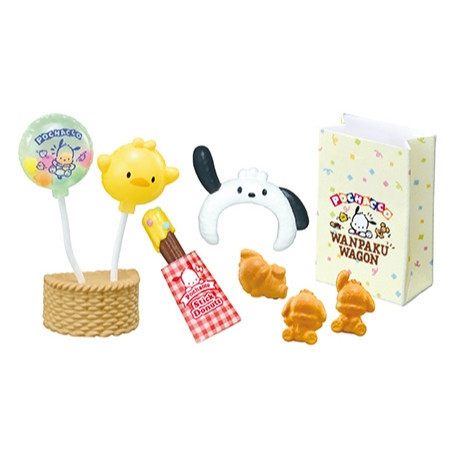 R324『現貨』帕恰狗淘氣遊樂園場景組 RE-MENT 盒玩 