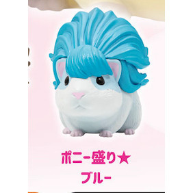 4A488『現貨』豐盈秀髮天竺鼠公仔 Qualia 扭蛋 轉蛋 