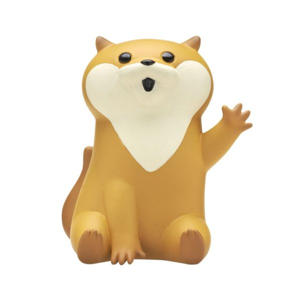 2A948『現貨』可愛謊言的水獺軟膠公仔P2 KITAN 扭蛋 轉蛋 