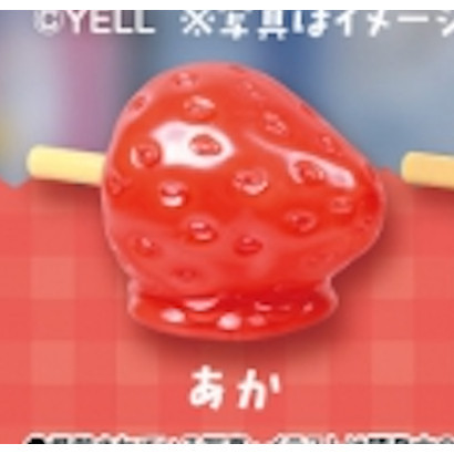 3A123『現貨』草莓糖葫蘆 YELL 扭蛋 轉蛋 