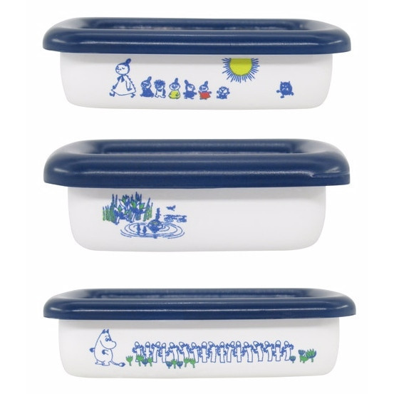 2A402『現貨』富士琺瑯嚕嚕米系列餐具集合 T-ARTS 扭蛋 轉蛋 