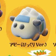 egb232『現貨』PUI PUI 天竺鼠車車植絨軟膠公仔P2 扭蛋 轉蛋 