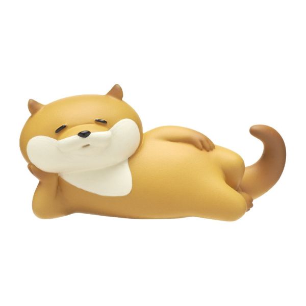 2A948『現貨』可愛謊言的水獺軟膠公仔P2 KITAN 扭蛋 轉蛋 