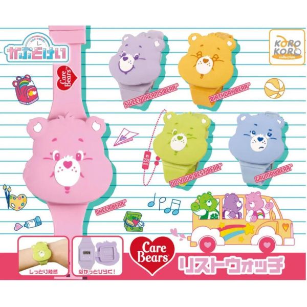5A028『現貨』Care Bears電子錶    KOROKORO   扭蛋   轉蛋 