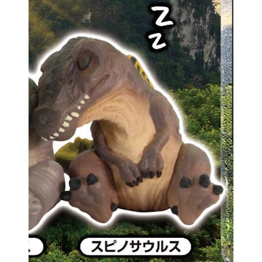 5A577『現貨』 侏儸紀世界倚肩睡眠公仔 復活的大地   T-ARTS  扭蛋   轉蛋 