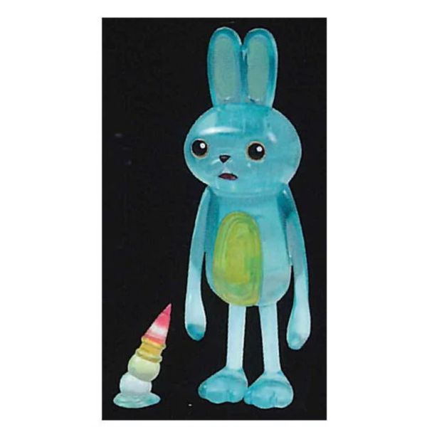 1A919『現貨』可撥兔-透明篇 Qualia 扭蛋 轉蛋 