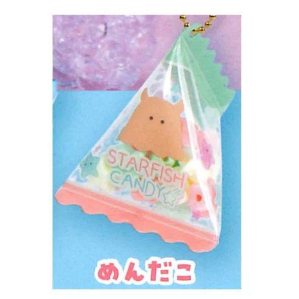 3A112『現貨』圓眼水族館三角糖果包裝吊飾 YELL 扭蛋 轉蛋 