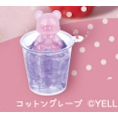 3A336『現貨』悠閒小熊手搖飲吊飾 YELL 扭蛋 轉蛋 