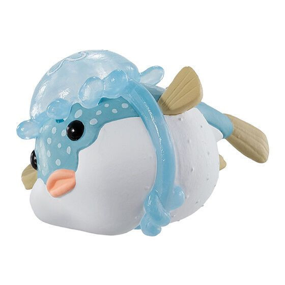 3A881『現貨』不會游泳的水邊生物公仔 BANDAI 扭蛋 轉蛋 