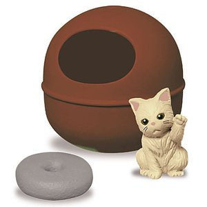 egb41『現貨』貓咪與貓窩環保扭蛋 扭蛋 轉蛋 