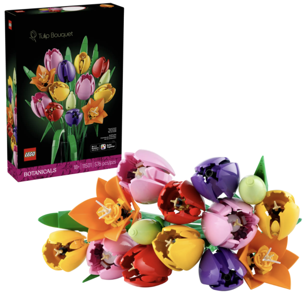 『現貨』LEGO 11501 Botanicals 鬱金香花束 盒組 