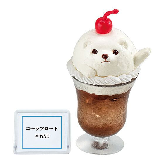 2A53『現貨』復古喫茶店餐點動物寶寶 BANDAI 扭蛋 轉蛋 