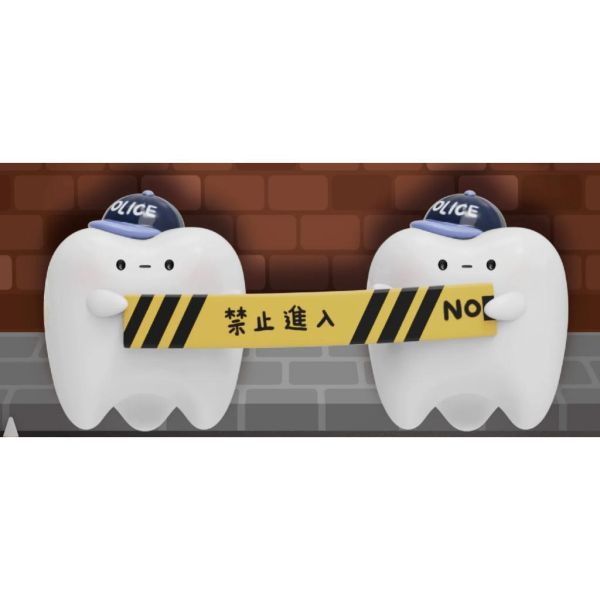 T084『現貨』牙牙家族四代-名偵探牙牙   Jinart x Funktoy 扭蛋   轉蛋 