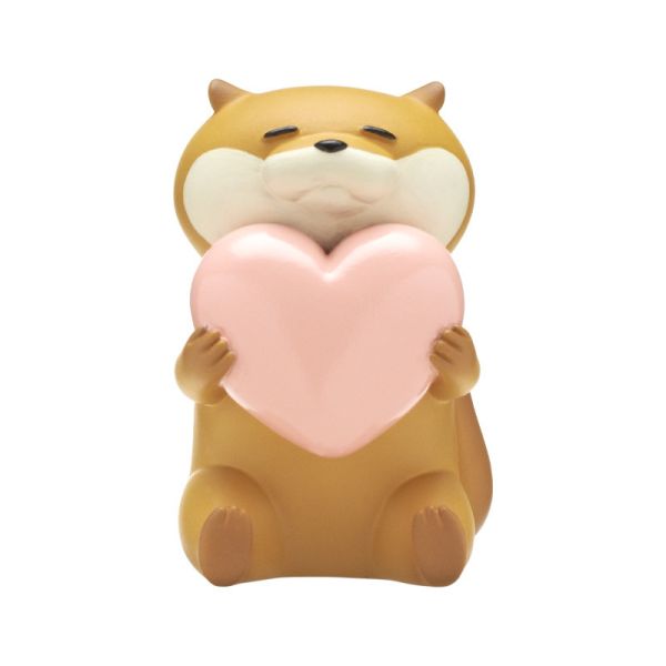 2A948『現貨』可愛謊言的水獺軟膠公仔P2 KITAN 扭蛋 轉蛋 