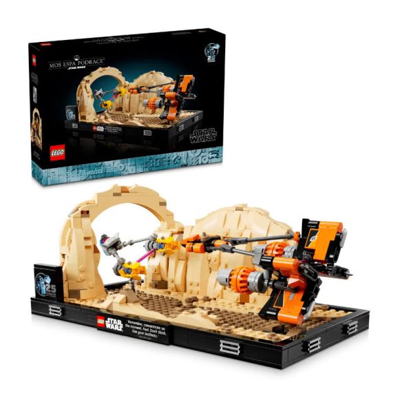 『現貨』LEGO 75380 SW-Mos Espa Podrace Diorama 盒組 