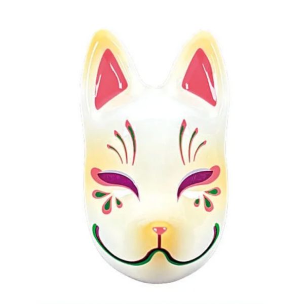 2A499『現貨』花面狐狸面具吊飾P9 SO-TA 扭蛋 轉蛋 