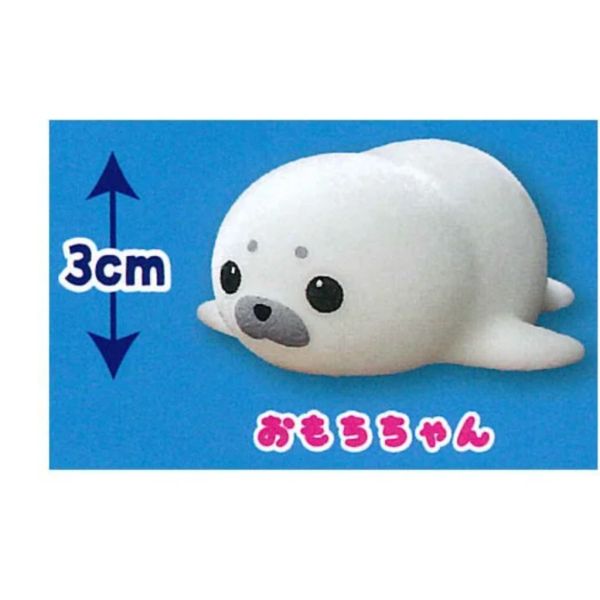 2A505『現貨』軟萌小海豹植絨公仔 AMUSE 扭蛋 轉蛋 