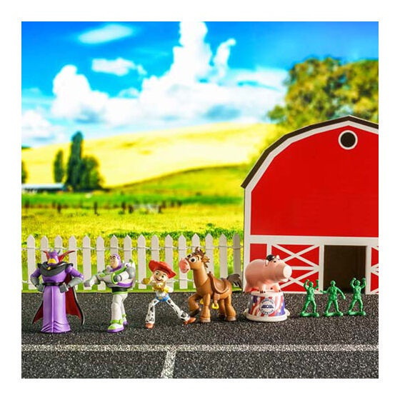 egb674『現貨』玩具總動員排隊公仔P2 扭蛋 轉蛋 