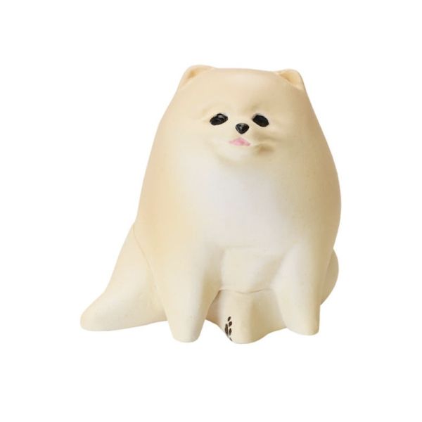 egb347『現貨』動物愛好系列-散步博美公仔 扭蛋 轉蛋 