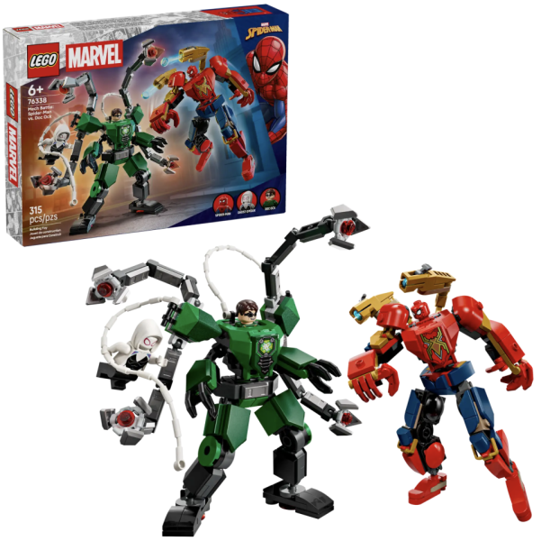 『現貨』LEGO 76338    SH 機甲大戰：蜘蛛人 vs. 八爪博士  盒組 