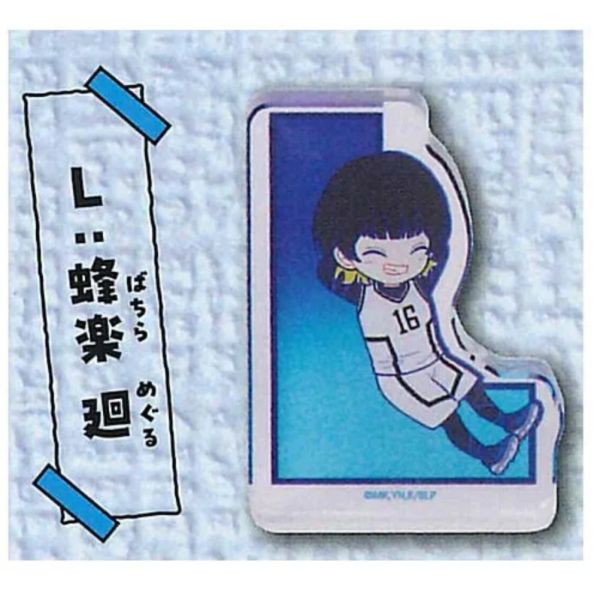 2A612『現貨』藍色監獄人物FONT壓克力 Standstones 扭蛋 轉蛋 