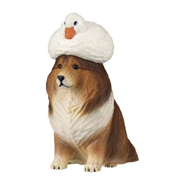 4A577『現貨』akane木雕 鴨子與狗狗 KITAN 扭蛋 轉蛋 