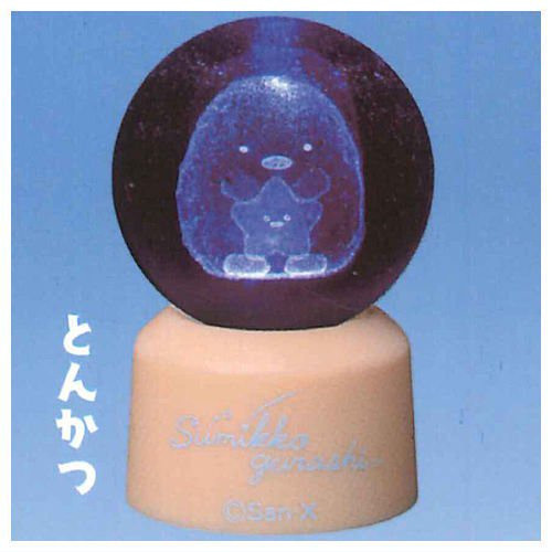 egb600『現貨』角落小夥伴透明立體燈座 扭蛋 轉蛋 