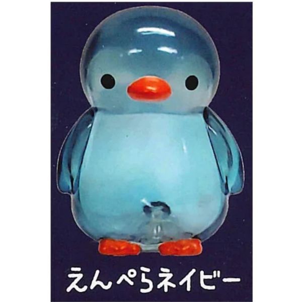 2A823『現貨』企鵝島透明軟膠公仔P2 AMUSE 扭蛋 轉蛋 