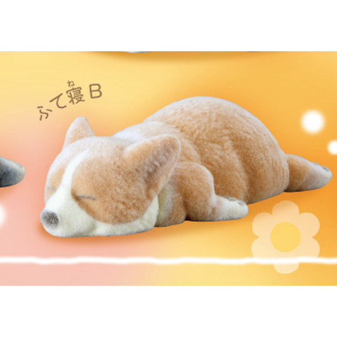 3A543『現貨』植絨柯基公仔 T-ARTS 扭蛋 轉蛋 