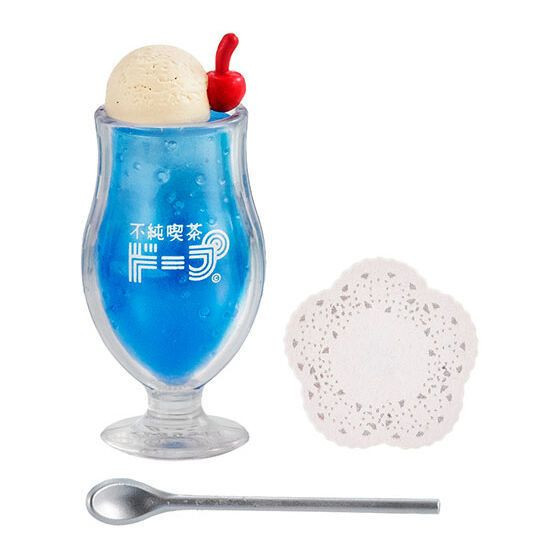 1A869『現貨』不純喫茶DOPE餐點模型 BANDAI 扭蛋 轉蛋 