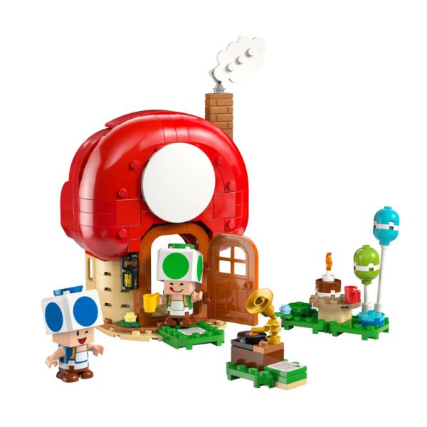 『現貨』LEGO 72041 SUPER MARIO-奇諾比奧之家的家庭派對 盒組 