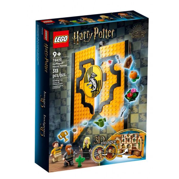 『現貨』LEGO 76412 Harry Potter 哈利波特-赫夫帕夫 學院院旗 盒組 