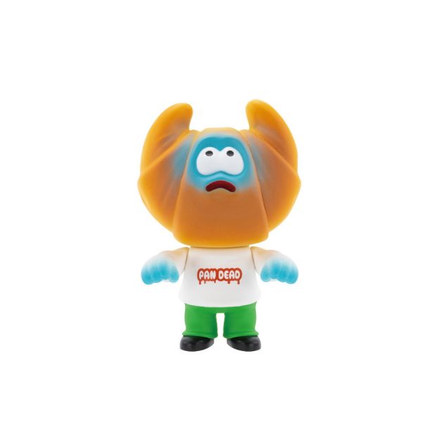 1A395『現貨』PAN DEAD殭屍麵包模型 Kenelephant 扭蛋 轉蛋 