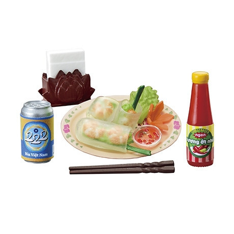 R136『現貨』亞洲料理食堂 RE-MENT 盒玩 