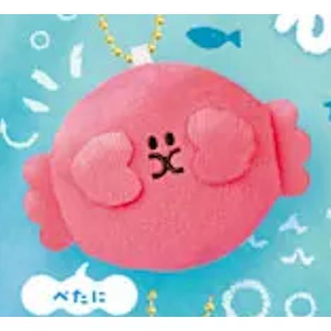 5A415『現貨』扁扁圓圓水族館吊飾  YELL  扭蛋   轉蛋 