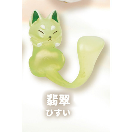 3A999『現貨』捲緊緊狐狸戒指 寶石透亮ver. Qualia 扭蛋 轉蛋 