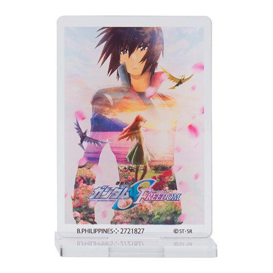 2A691『現貨』機動戰士鋼彈海報壓克力牌03 BANDAI 扭蛋 轉蛋 