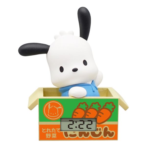 4A442『現貨』三麗鷗新鮮水果紙箱時鐘 KITAN 扭蛋 轉蛋 