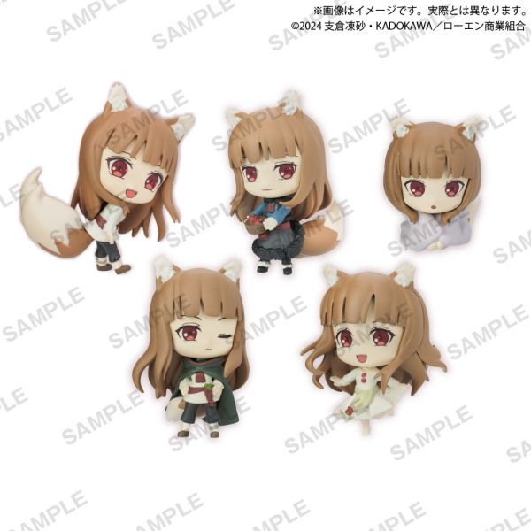 2A864『現貨』狼與辛香料赫蘿公仔RICH BUSHIROAD 扭蛋 轉蛋 